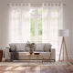 Colorized Paraiso Voile Crystal Curtains 5485