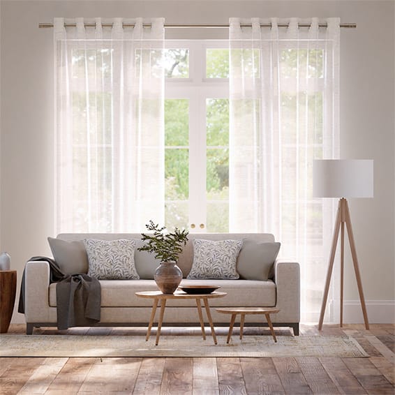 Colorized Paraiso Voile Crystal Curtains 5485