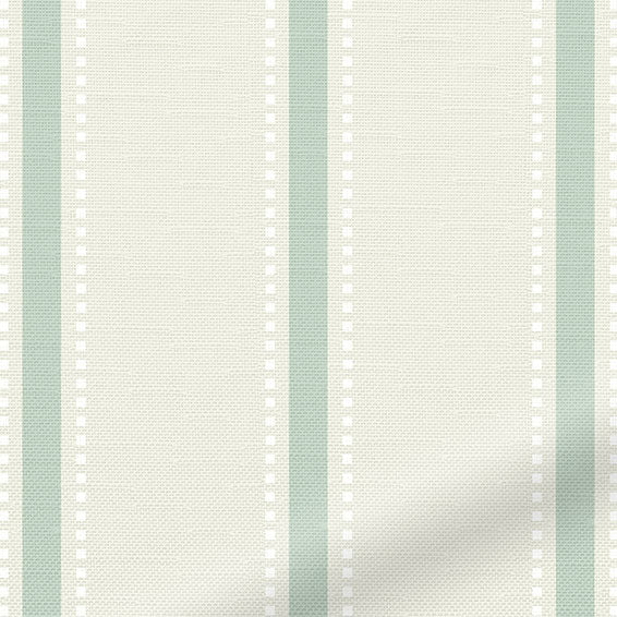 ColorizedPLA Twill Stripe Duck Egg  Curtains 5558