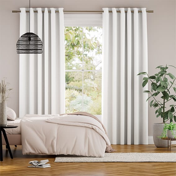 Colorized Felicity True White Curtains 5600