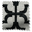 ColorizedSwatch Lattice Black Curtains sample image 5618