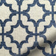 ColorizedPLA Lattice Navy Blue Curtains 5619
