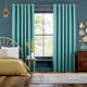 Colorized Cavendish Aqua Curtains 5622