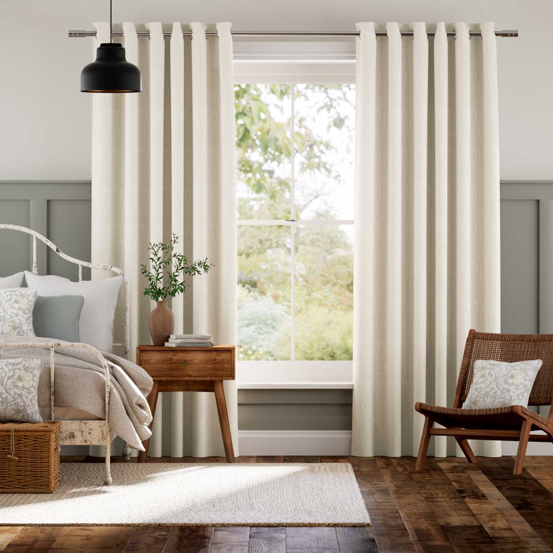 Colorized Cavendish Parchment  Curtains 5639