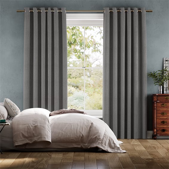 Colorized Harrow Tonal Grey Curtains 5663