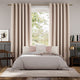 Colorized Harrow Warm Blush Curtains 5664