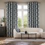 Colorized Baroque Cobalt Blue Curtains 5684