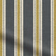 ColorizedPLA Twill Stripe Linen Gold Shadow Curtains 5706