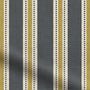 ColorizedPLA Twill Stripe Linen Gold Shadow Curtains 5706