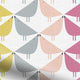 ColorizedPLA Lintu Birds Berry Crush Curtains 5707