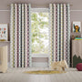 Colorized Lintu Birds Berry Crush Curtains 5707
