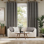 Colorized Paleo Linen Charcoal Curtains 5714