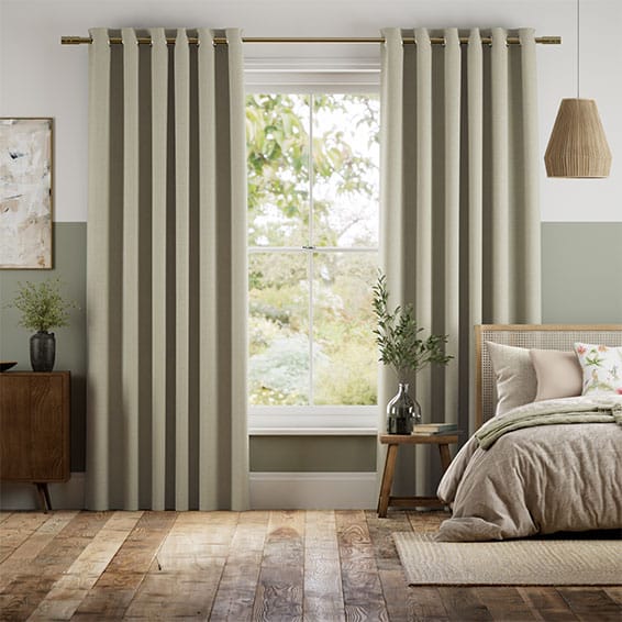 Colorized Paleo Linen Biscotti Curtains 5712