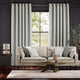 Colorized Bijou Linen Dove Grey  Curtains 5742