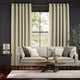Colorized Bijou Linen Latte  Curtains 5746