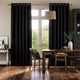 Colorized Bijou Linen Noir  Curtains 5749