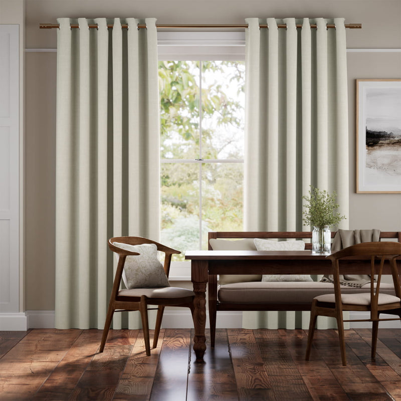 Colorized Bijou Linen Oatmeal Curtains 5750