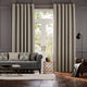 Colorized Bijou Linen Taupe  Curtains 5752