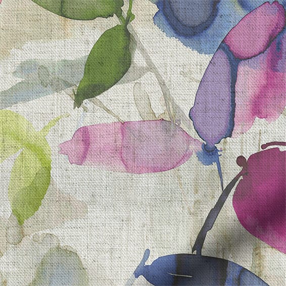 ColorizedPLA Hadley Linen Vintage Violet Curtains 5765