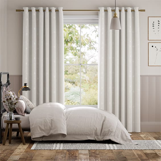 Colorized Dupioni Faux Silk Pearl Curtains 5770