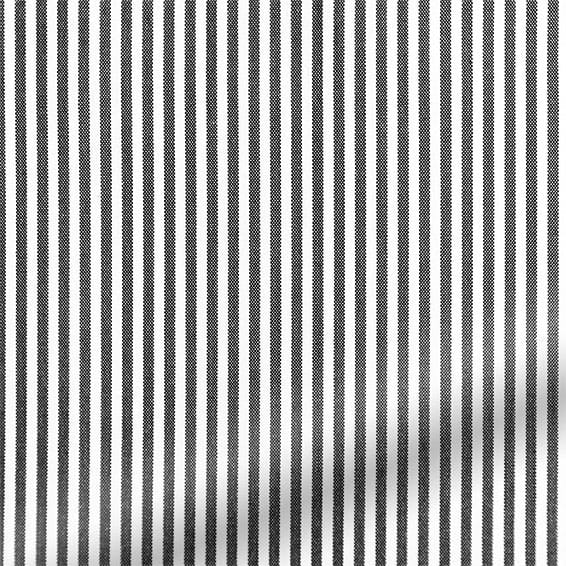 ColorizedPLA Devon Stripe Charcoal Curtains 5785