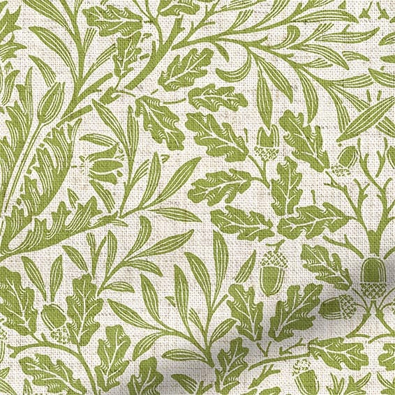 ColorizedPLA William Morris Acorn Leaf Curtains 5810