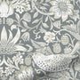 ColorizedPLA William Morris Strawberry Thief Manor Grey  Curtains 5826
