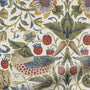 ColorizedPLA William Morris Strawberry Thief Natural Curtains 5827