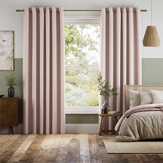 Colorized Kirkland Soft Pink Curtains 5877