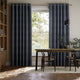 Colorized Leyton Deep Navy Curtains 5878