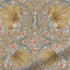ColorizedPLA William Morris Pimpernel Butterscotch  Curtains 5903