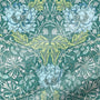 ColorizedPLA William Morris Honeysuckle and Tulip Velvet Moonstone Curtains 5910