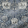 ColorizedPLA William Morris Honeysuckle and Tulip Velvet Grey Blue Curtains 5909