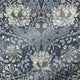 ColorizedPLA William Morris Honeysuckle and Tulip Velvet Grey Blue Curtains 5909