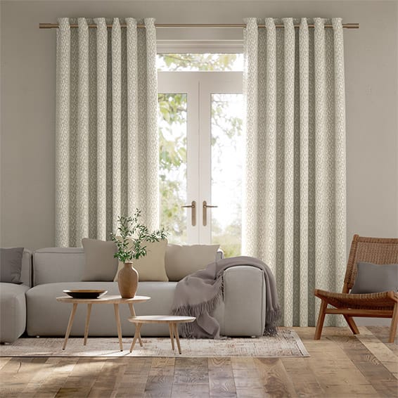 Colorized Alcyone White Gold Curtains 5914