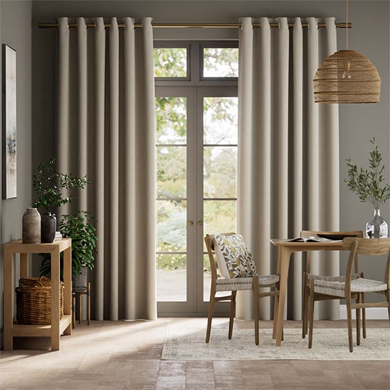 Colorized Elodie Dove Grey Curtains 6002