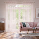 Colorized Thea Voile Rose Quartz Curtains 6014