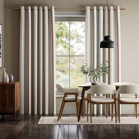 Colorized Huntington Poppy Curtains 9433