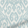 ColorizedPLA Ikat Damask Chalk Blue Curtains 6137