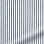 ColorizedPLA Ella Stripe Navy  Curtains 6166