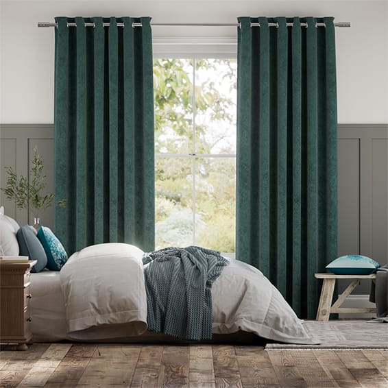 Colorized Alva Peacock Curtains 6200