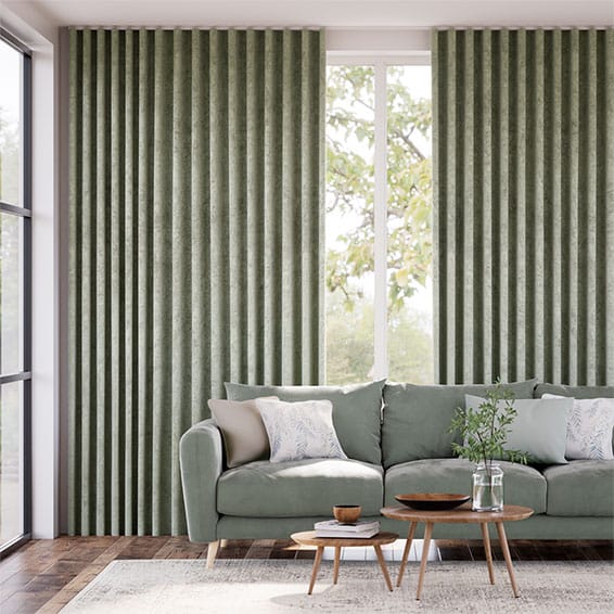 Colorized Alva Sage Curtains 6202