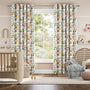 Colorized Jungle Jiggle Denim Multi Curtains 6206