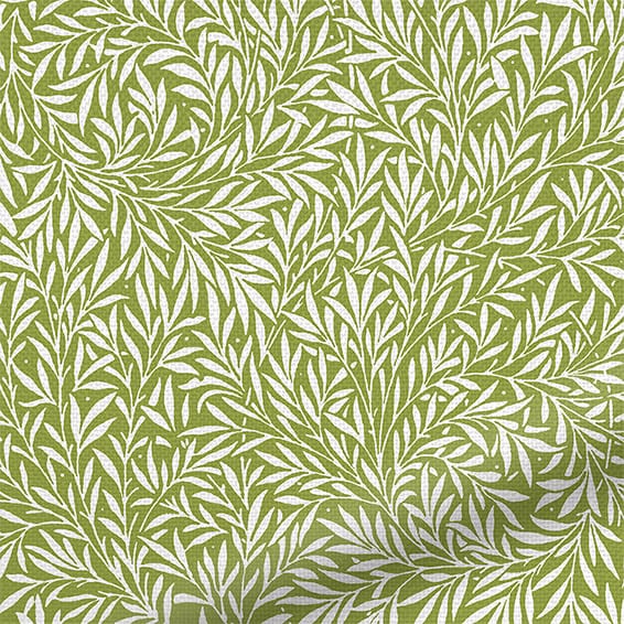 ColorizedPLA William Morris Willow Olive Curtains 6251