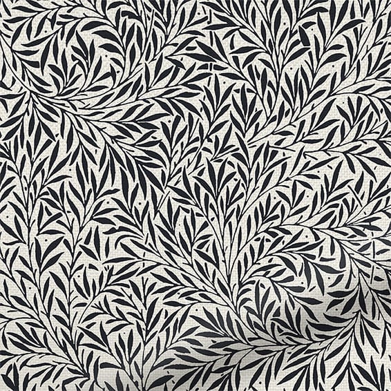 ColorizedPLA William Morris Willow Onyx Curtains 6252