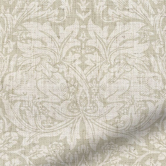 ColorizedPLA William Morris Brother Rabbit Parchment Curtains 6272