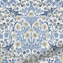 ColorizedPLA William Morris Blackthorn China Blue Curtains 6276