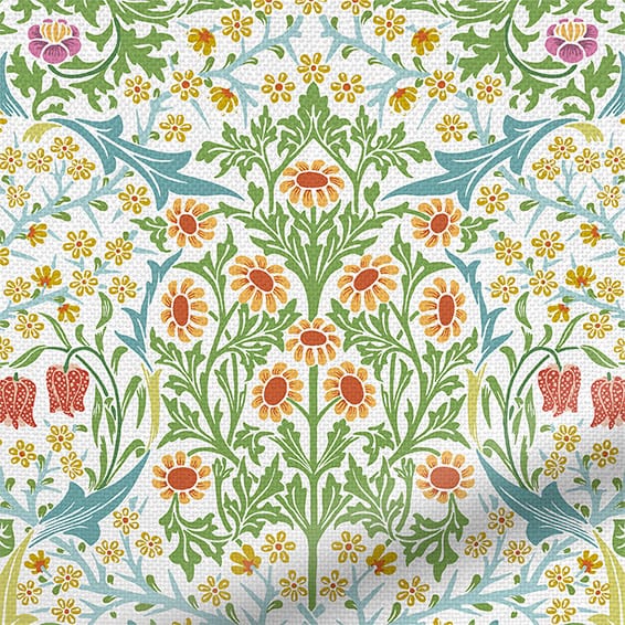 ColorizedPLA William Morris Blackthorn Summer Garden Curtains 6281