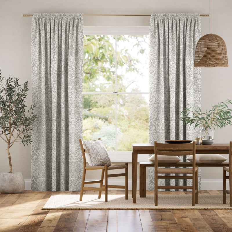 Colorized William Morris Blackthorn Stone  Curtains 6282