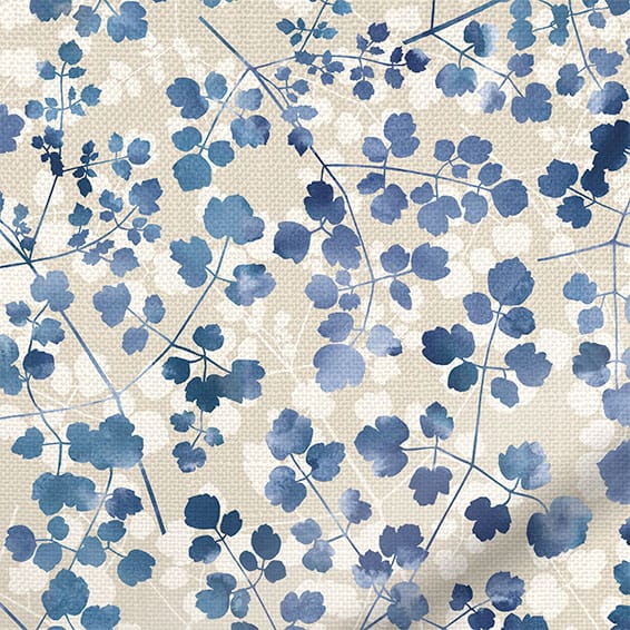 ColorizedPLA Rue Watercolour Blue Curtains 6323